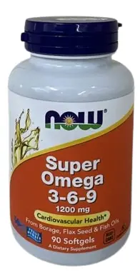 NOW Foods - SUPER OMEGA 3-6-9 1200MG 90 SGELS